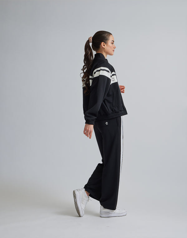 CRONOS WOMEN JERSEY BLOUSON【BLACK】