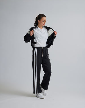 CRONOS WOMEN JERSEY BLOUSON【BLACK】