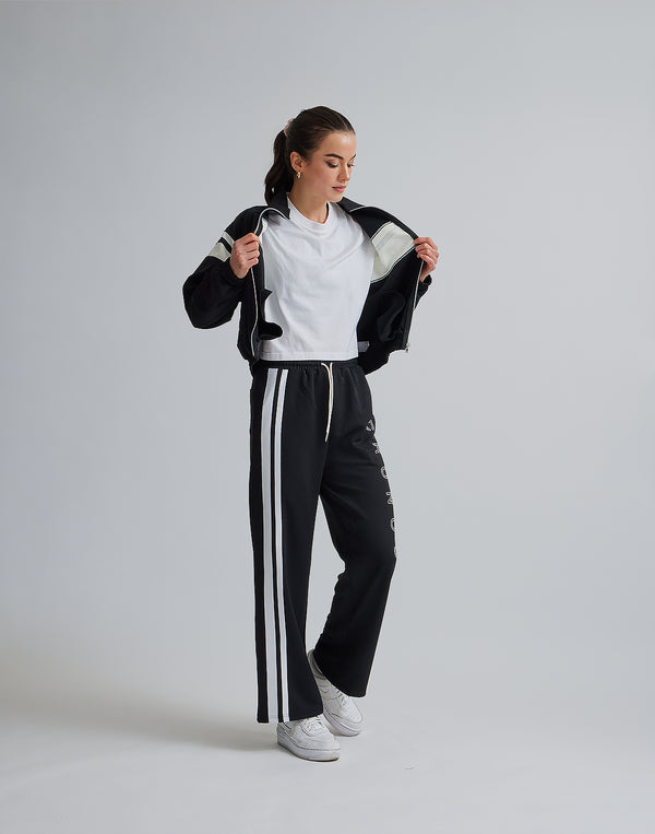 CRONOS WOMEN JERSEY BLOUSON【BLACK】