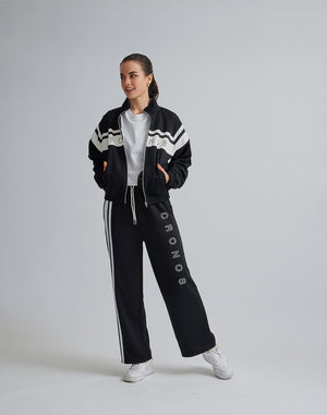 CRONOS WOMEN JERSEY BLOUSON【BLACK】