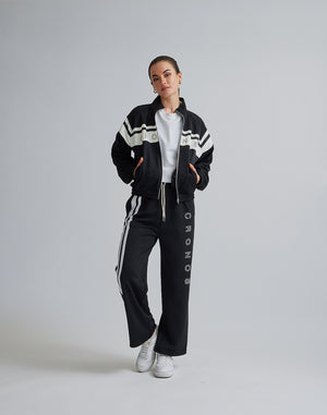 CRONOS WOMEN JERSEY BLOUSON【BLACK】