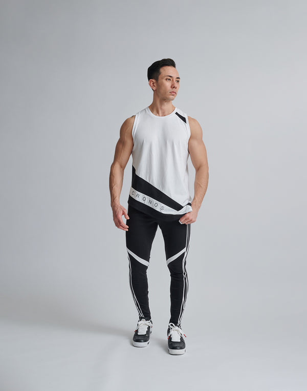 CRONOS DISPARITY TANKTOP【WHITE】