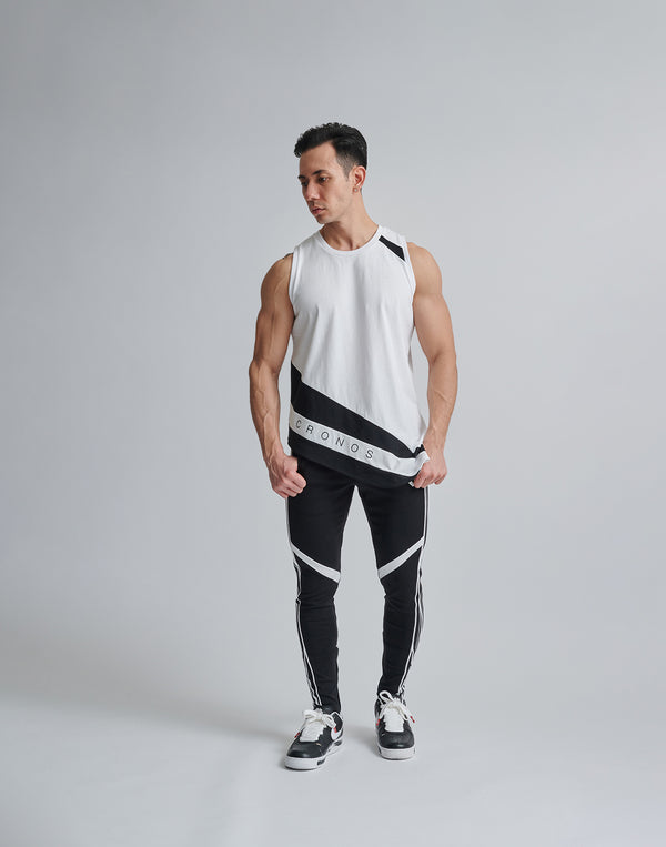 CRONOS DISPARITY TANKTOP【WHITE】