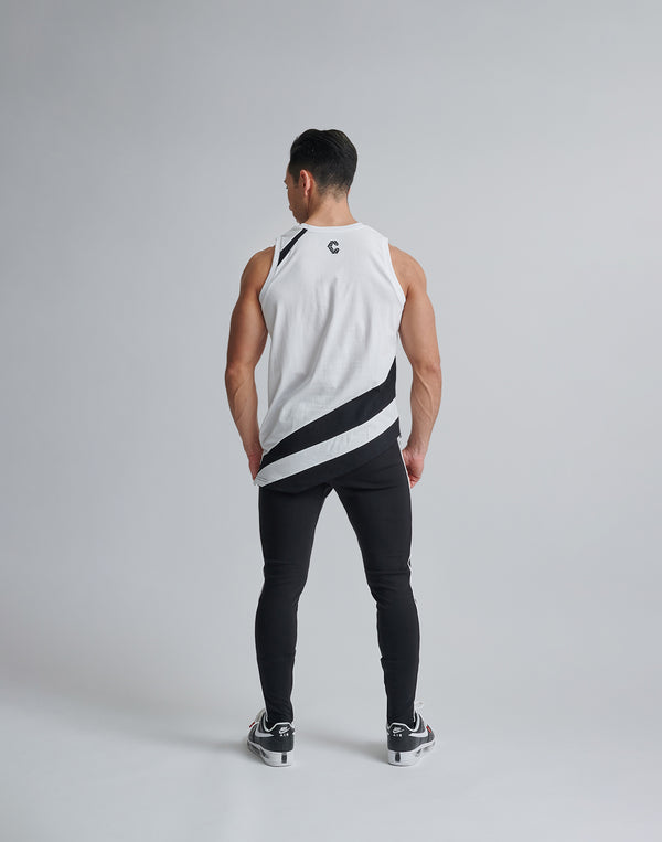 CRONOS DISPARITY TANKTOP【WHITE】