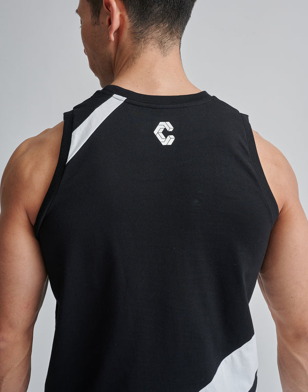 CRONOS DISPARITY TANKTOP【WHITE】