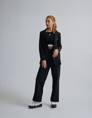 CRONOS WOMEN EASY CARE STRETCH JACKET【BLACK】