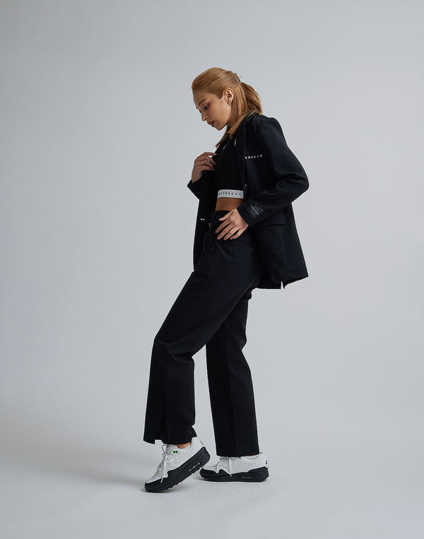 CRONOS WOMEN EASY CARE STRETCH JACKET【BLACK】