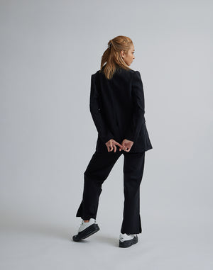 CRONOS WOMEN EASY CARE STRETCH JACKET【BLACK】