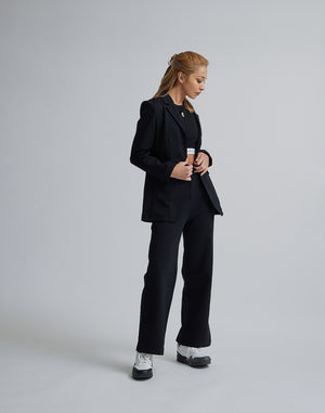 CRONOS WOMEN EASY CARE STRETCH JACKET【BLACK】