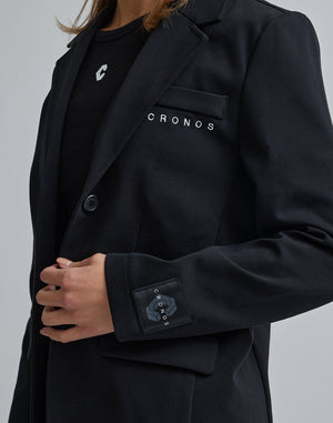 CRONOS WOMEN EASY CARE STRETCH JACKET【BLACK】