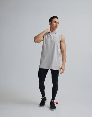 CRONOS MOCK NECK TANKTOP【GRAY】