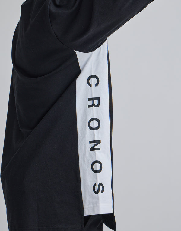 CRONOS THREE QUARTER OVERSIZE T-SHIRTS【G.BLUE】