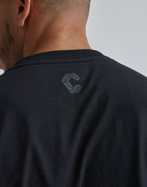 CRONOS THREE QUARTER OVERSIZE T-SHIRTS【G.BLUE】