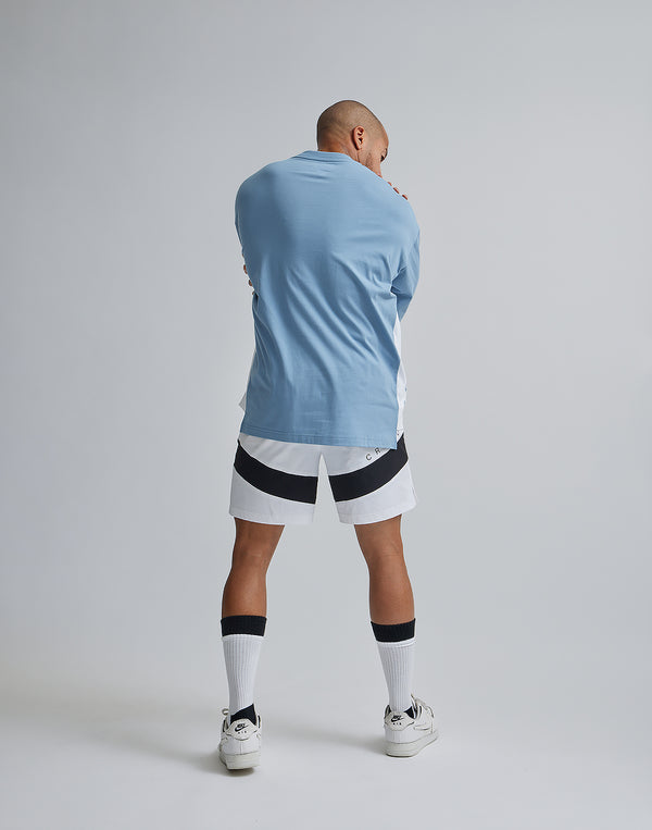 CRONOS THREE QUARTER OVERSIZE T-SHIRTS【G.BLUE】