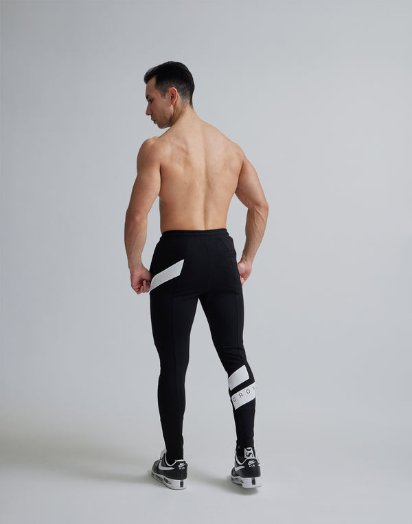 CRONOS DIAGONAL STRIPE LONGPANTS