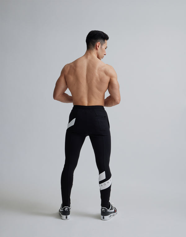 CRONOS DIAGONAL STRIPE LONGPANTS