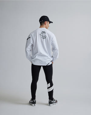 CRONOS DIAGONAL STRIPE LONGPANTS