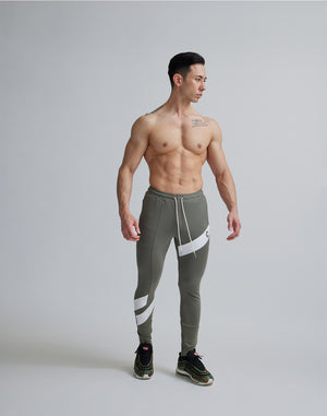 CRONOS DIAGONAL STRIPE LONGPANTS