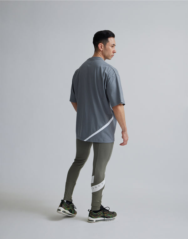 CRONOS DIAGONAL STRIPE LONGPANTS