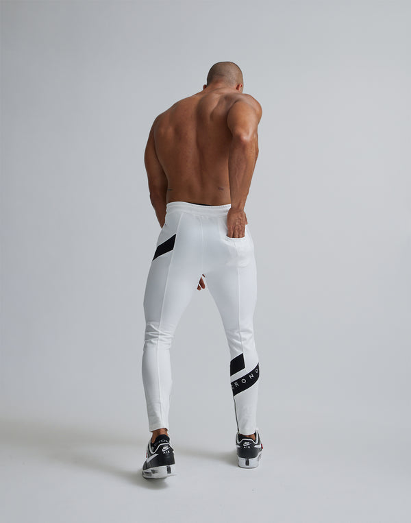 CRONOS DIAGONAL STRIPE LONGPANTS