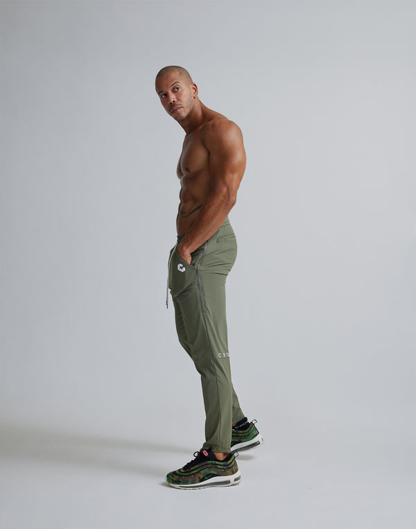 CRONOS VENTILATION HOLE LONGPANTS【KHAKI】