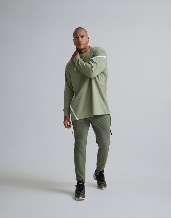 CRONOS VENTILATION HOLE LONGPANTS【KHAKI】