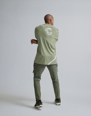 CRONOS VENTILATION HOLE LONGPANTS【KHAKI】
