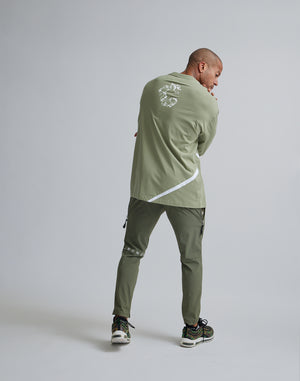 CRONOS VENTILATION HOLE LONGPANTS【KHAKI】
