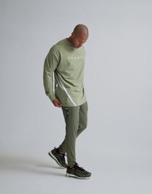 CRONOS VENTILATION HOLE LONGPANTS【KHAKI】