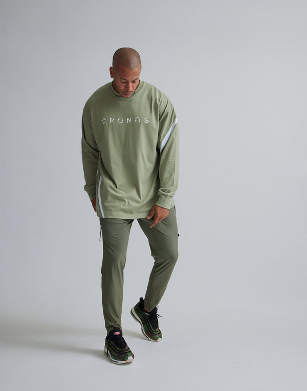 CRONOS VENTILATION HOLE LONGPANTS【KHAKI】