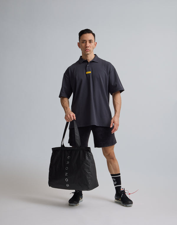 CRONOS PACKABLE TOTE BAG【BLACK】