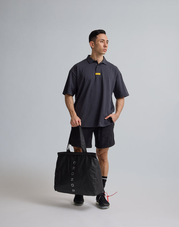 CRONOS PACKABLE TOTE BAG【BLACK】
