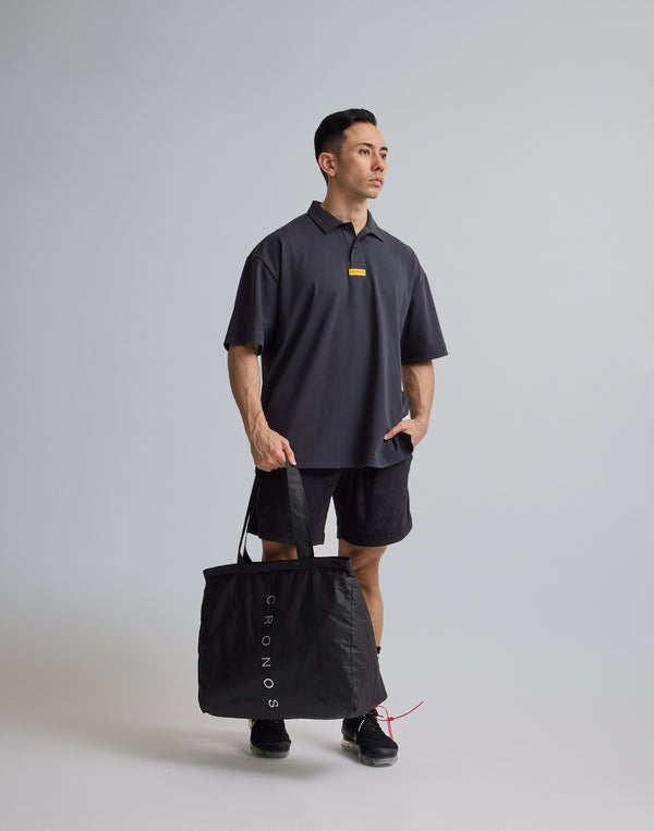 CRONOS PACKABLE TOTE BAG【BLACK】