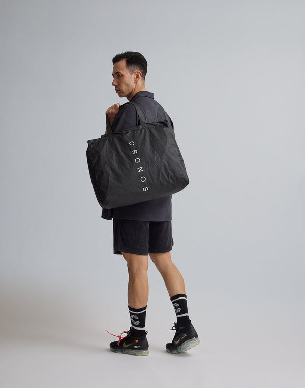 CRONOS PACKABLE TOTE BAG【BLACK】