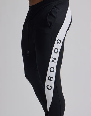 CRONOS DIAGONAL LINE LONGPANTS【N.BLUE】