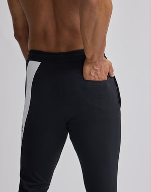 CRONOS DIAGONAL LINE LONGPANTS【N.BLUE】