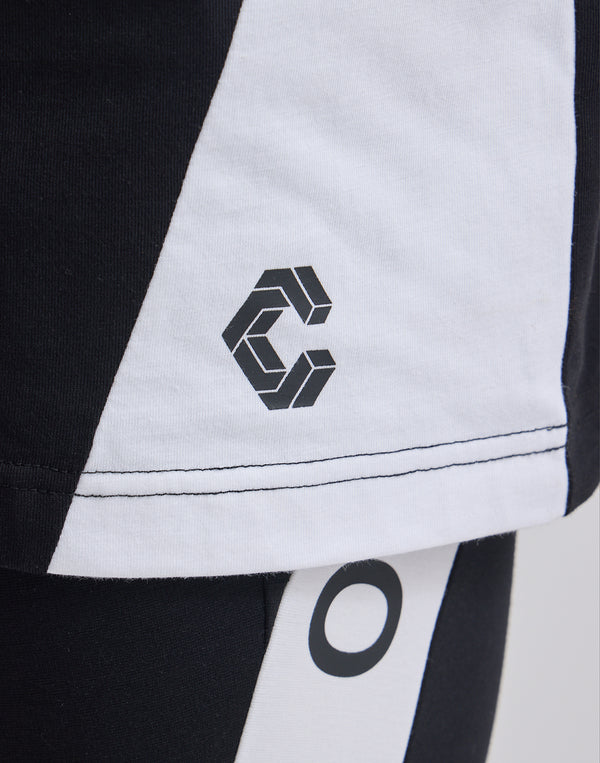 CRONOS SWITCHIED OVERSIZE T-SHIRT【GRAY】