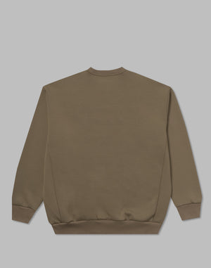 CRONOS BOXLOGO SWEAT【TAUPE】