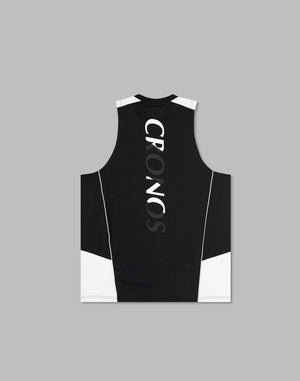 CRONOS SIDE INSERTS TANKTOP【BLACK】