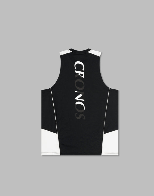 CRONOS SIDE INSERTS TANKTOP【BLACK】