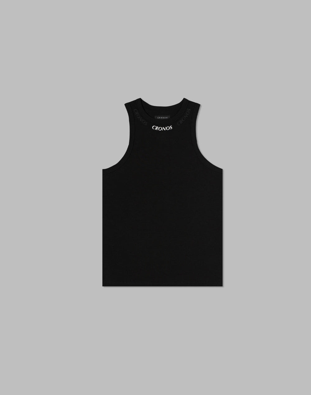 CRONOS STRETCH FRIES TANKTOP【BLACK】