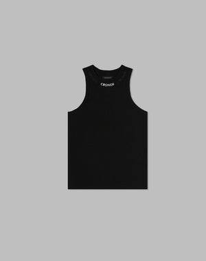 CRONOS STRETCH FRIES TANKTOP【BLACK】