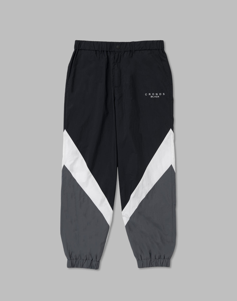 【unisex】CRONOS BLACK Windbreaker  long pants【BLACK】