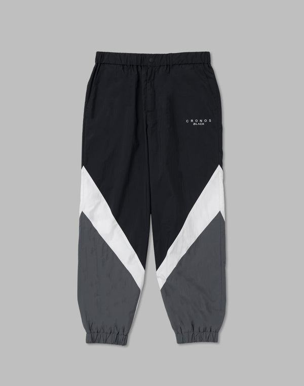 【unisex】CRONOS BLACK Windbreaker  long pants【BLACK】