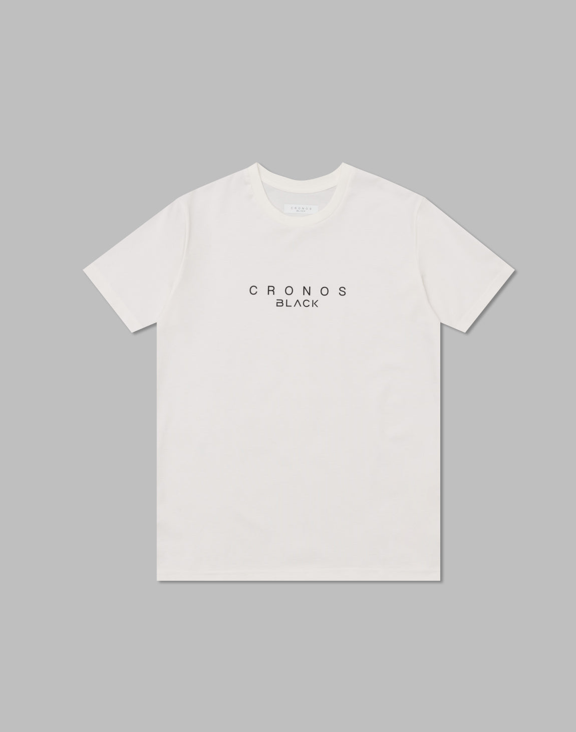 CRONOS BLACK PONTE T-SHIRT【WHITE】 – クロノス CRONOS