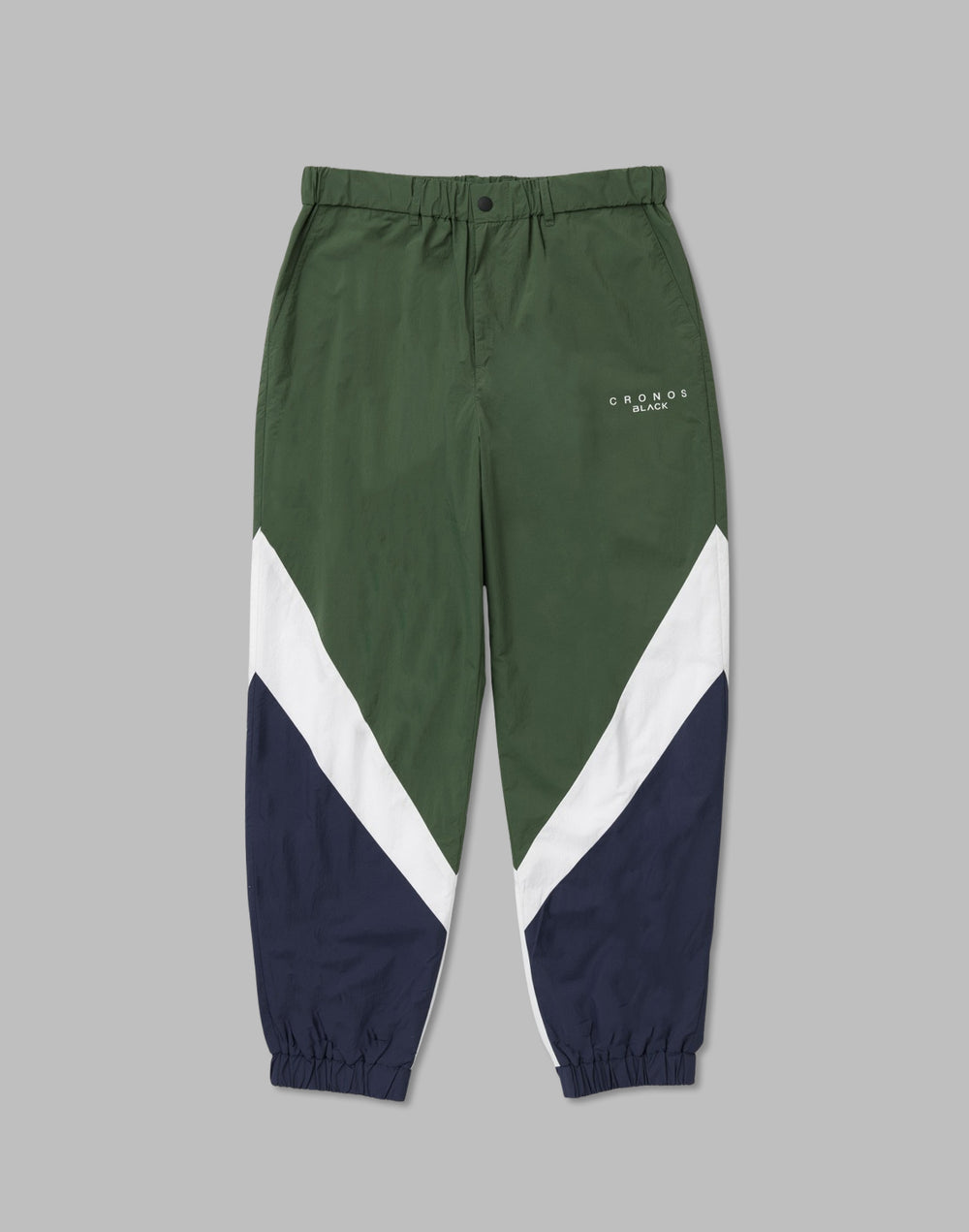 【unisex】CRONOS BLACK Windbreaker  long pants【GREEN】