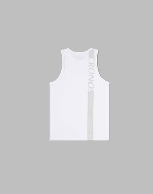 CRONOS STRETCH FRIES TANKTOP【WHITE】