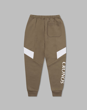 CRONOS THIGH SWITCH SWEATS LONGPANTS【TAUPE】
