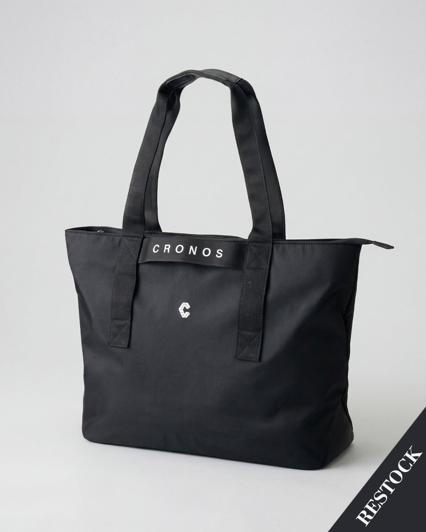 CRONOS WOMEN HYBRID EDGE TOTE BAG【BLACK】