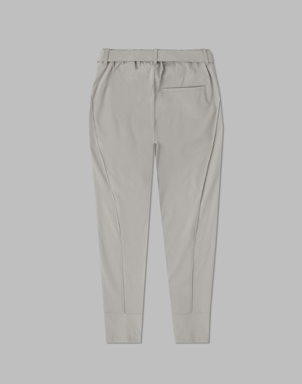 CRONOS BLACK PIN TUCK STRETCH PANTS